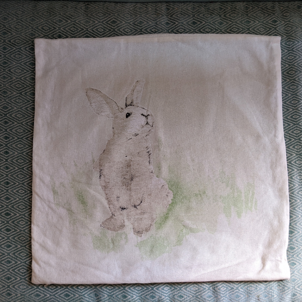 Pottery Barn Bunny Pillow Case Cover